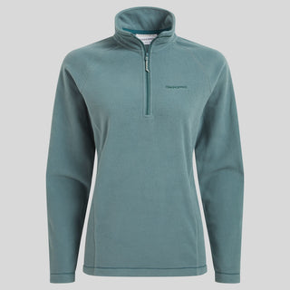 Craghoppers Ladies NT Miska VI Insulating Overhead Half Zip Fleece-ATLANTIC - Borderland Muff