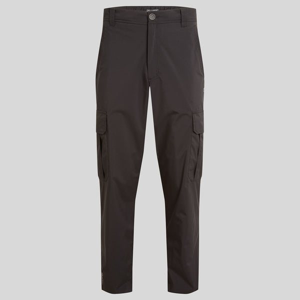 Craghoppers Mens Indus Waterproof Lightweight Cargo Trouser | Black - Borderland Muff