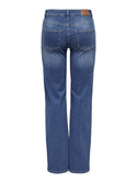ONLY Blush Ladies Mid Waist Straight Fit Denim Jeans - Borderland Muff