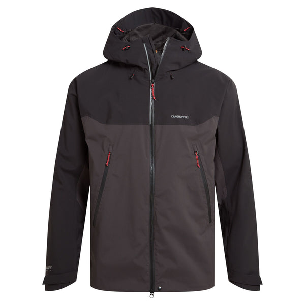Craghoppers Mens Diggory Waterproof Breathable Windproof Walking Hiking Jacket - Borderland Muff