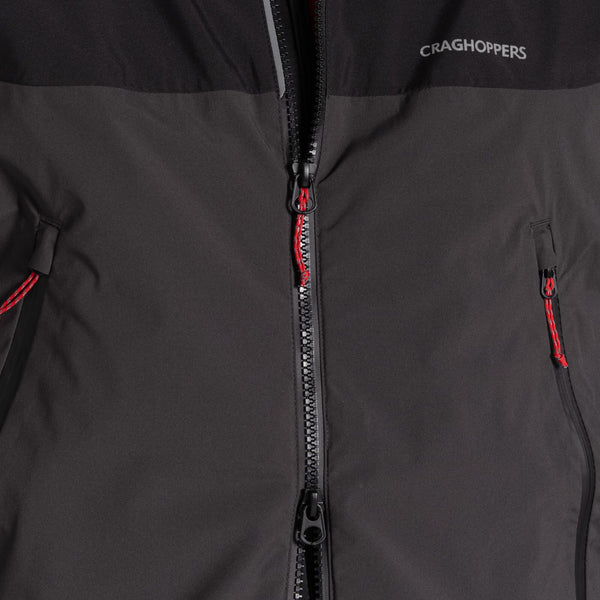 Craghoppers Mens Diggory Waterproof Breathable Windproof Walking Hiking Jacket - Borderland Muff