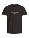 Jack & Jones Mens Blaharris Short Sleeve Plus Size Tee - Borderland Muff
