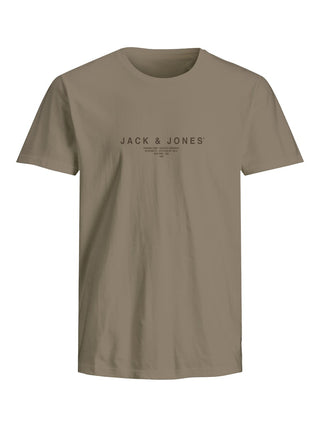 Jack & Jones Mens Blaharris Short Sleeve Plus Size Tee - Borderland Muff