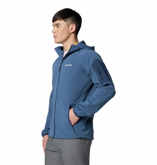 Columbia Mens Tall Heights II Hooded Softshell Jacket - Borderland Muff