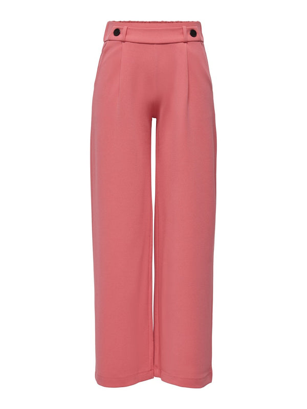 JDY Geggo Wide Leg Elasticated Waist Trousers 32" leg-ROSE - Borderland Muff