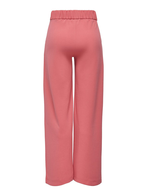 JDY Geggo Wide Leg Elasticated Waist Trousers 32" leg-ROSE - Borderland Muff