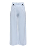 JDY Geggo Wide Leg Elasticated Waist Trousers 32" leg-LIGHT BLUE - Borderland Muff