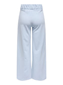 JDY Geggo Wide Leg Elasticated Waist Trousers 32" leg-LIGHT BLUE - Borderland Muff