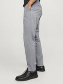 Jack & Jones Mens Marco Bowie Slim Fit Smart Casual Chino Trouser - Ultimate Grey - Borderland Muff