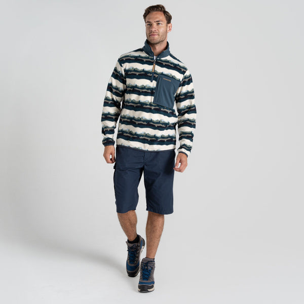 Craghoppers Mens Loosehill Half Zip Insulating Quick Dry Fleece - Borderland Muff