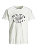 Jack & Jones Mens Regular Fit 100% Cotton Freddy T-Shirt - Borderland Muff