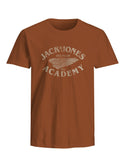 Jack & Jones Mens Regular Fit 100% Cotton Freddy T-Shirt - Borderland Muff