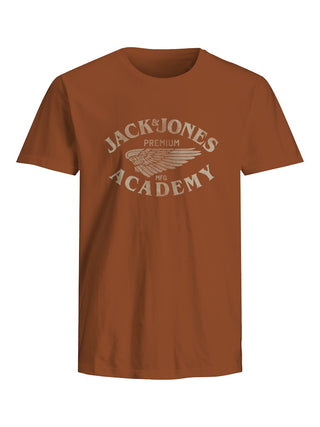 Jack & Jones Mens Regular Fit 100% Cotton Freddy T-Shirt - Borderland Muff