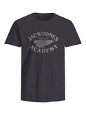 Jack & Jones Mens Regular Fit 100% Cotton Freddy T-Shirt - Borderland Muff