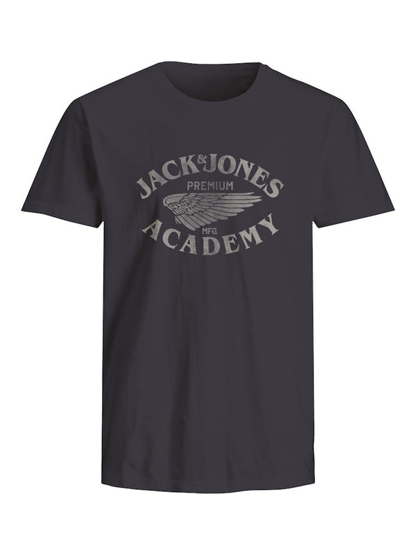 Jack & Jones Mens Regular Fit 100% Cotton Freddy T-Shirt - Borderland Muff