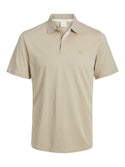 Jack & Jones Crodney Short Sleeved Polo-NATURAL - Borderland Muff