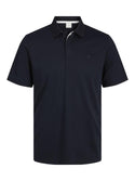 Jack & Jones Crodney Short Sleeved Polo-BLACK - Borderland Muff