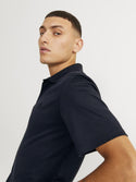 Jack & Jones Crodney Short Sleeved Polo-BLACK - Borderland Muff