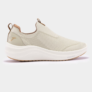 JOMA Ladies Laceless Memory Foam Sports Shoe 2425-BEIGE - Borderland Muff