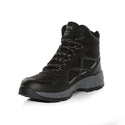 Regatta Vendeavour Waterproof Walking Boots for Men – Breathable Gear-BLACK GREY - Borderland Muff