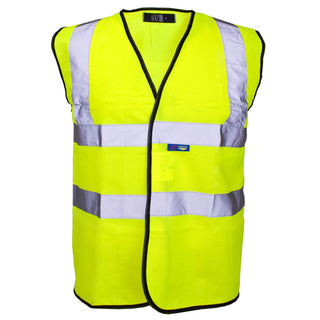 Supertouch Hi Vis Velcro Vest - Borderland Muff