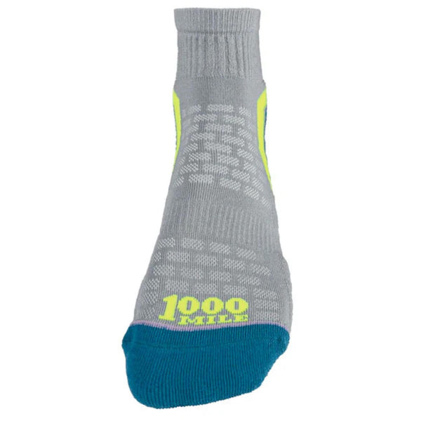 1000 Mile Women’s Activ QTR Repreve Socks | Recycled Running Socks Ireland - Borderland Muff