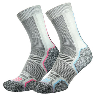 1000 Mile Women's Trek Sock | Repreve Twin Pack for Hiking - Borderland Muff