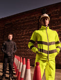 Regatta TRA712 Ablaze Hi-Vis Softshell Jacket | Class 3 Workwear for Embroidery & Custom Uniforms - Borderland Muff