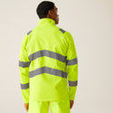 Regatta TRA712 Ablaze Hi-Vis Softshell Jacket | Class 3 Workwear for Embroidery & Custom Uniforms - Borderland Muff