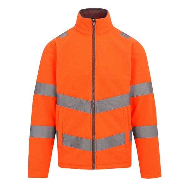 Regatta TRF648 Hi-Vis Thor Fleece | Class 3 Safety Fleece with Custom Embroidery Option - Borderland Muff