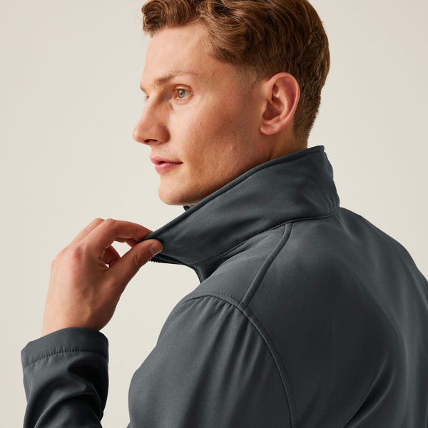 Regatta Men’s TRA628 Softshell Jacket | Printable & Embroidery-Ready Workwear - Borderland Muff