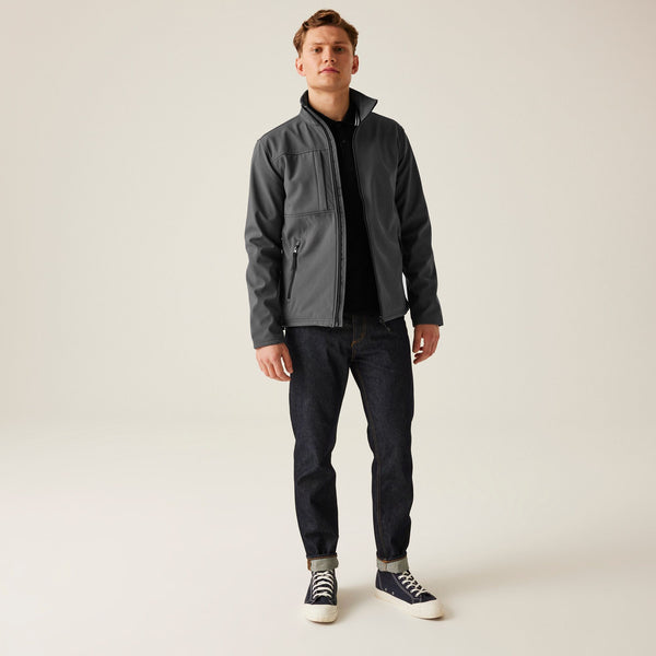Regatta Men’s TRA628 Softshell Jacket | Printable & Embroidery-Ready Workwear - Borderland Muff