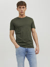 Jack & Jones Men’s Organic Cotton T-Shirt | Multiple Colours | Everyday Essential Tee - Borderland Muff