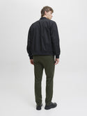 Jack & Jones JPSTMARCO BOWIE Slim Fit Chinos – Duffel Bag Green | Organic & Recycled Cotton - Borderland Muff