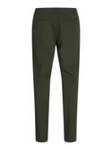 Jack & Jones JPSTMARCO BOWIE Slim Fit Chinos – Duffel Bag Green | Organic & Recycled Cotton - Borderland Muff