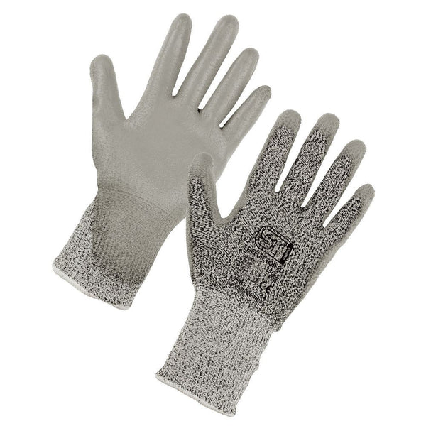 Deflector PD Cut Level D Safety Gloves with Polyurethane Palm Coating – EN 388 Certified