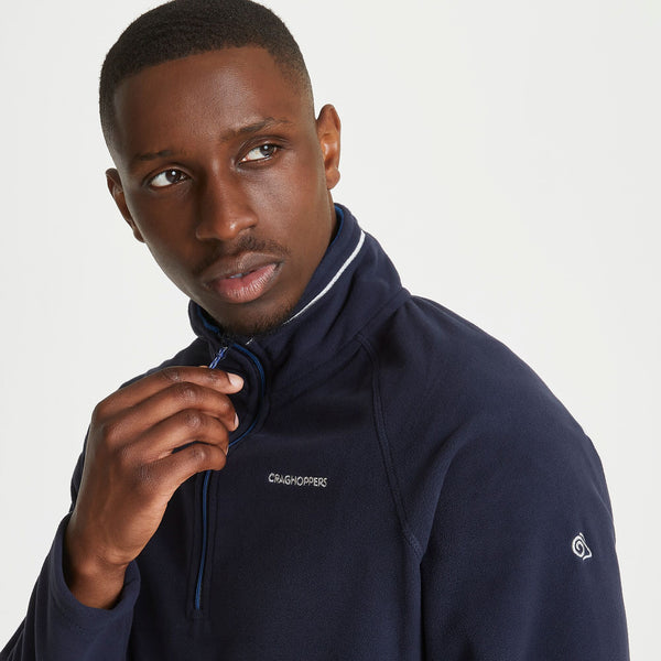 Craghoppers Corey VI Half Zip Fleece CMA1287 – Recycled Micro Fleece Midlayer - Borderland Muff