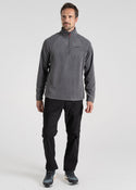 Craghoppers Corey VI Half Zip Fleece CMA1287 – Recycled Micro Fleece Midlayer - Borderland Muff
