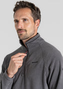 Craghoppers Corey VI Half Zip Fleece CMA1287 – Recycled Micro Fleece Midlayer - Borderland Muff