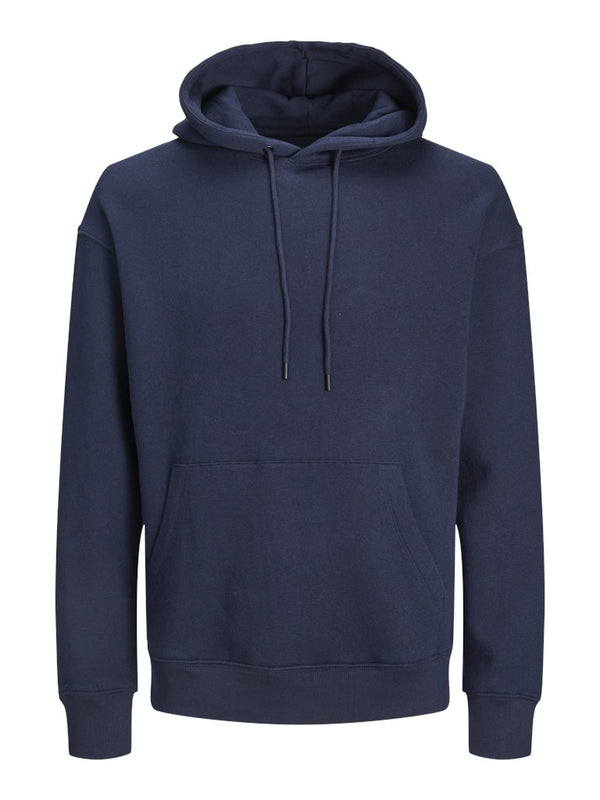 Jack & Jones JJEBRADLEY Plus Size Hoodie | Recycled Polyester Sweatshirt - Borderland Muff