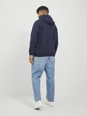 Jack & Jones JJEBRADLEY Plus Size Hoodie | Recycled Polyester Sweatshirt - Borderland Muff