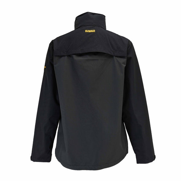DeWalt Southampton Waterproof Work Jacket – Rip-Stop, Foldaway Hood, Adjustable Fit - Borderland Muff