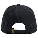 Snickers Workwear Logo Cap – Adjustable Cotton Baseball Hat | Black & Yellow - Borderland Muff