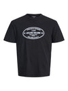 Jack & Jones JORYORK Men’s Crew Neck T-Shirt – Regular Fit Cotton Tee - Borderland Muff