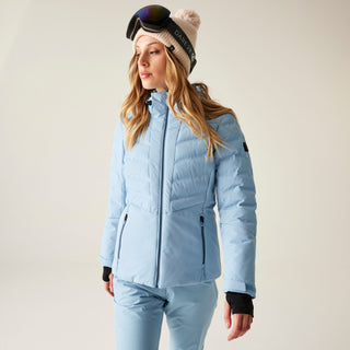 Dare 2b Women’s Gliding Waterproof Ski Jacket – ARED 10/10 Recycled, Insulated - Borderland Muff