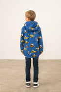 Kids Lighthouse Finlay Waterproof Jacket | JCB & Farming Print - Borderland Muff