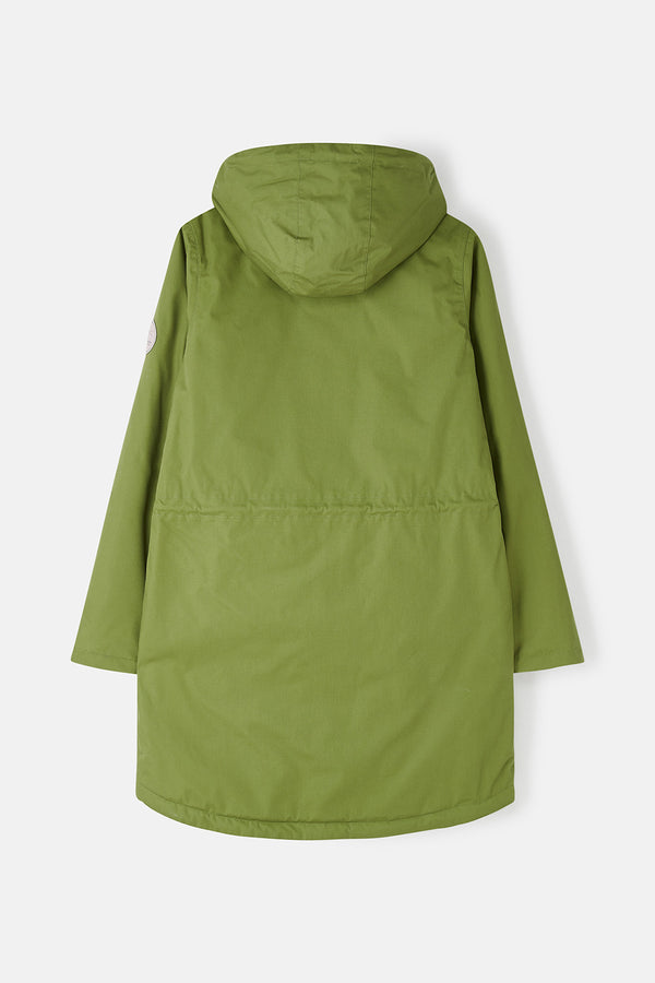 Lighthouse Isobel 3/4 Length Waterproof Jacket – Faux Fur Lined – Women's Coat - Borderland Muff