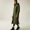 Regatta Women’s Eloria Quilted Jacket Dark Khaki & Black | Borderland Muff - Borderland Muff