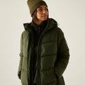 Regatta Women’s Eloria Quilted Jacket Dark Khaki & Black | Borderland Muff - Borderland Muff