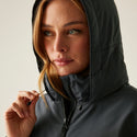 Regatta Women’s Marron Waterproof Insulated Jacket Grey | Borderland Muff - Borderland Muff